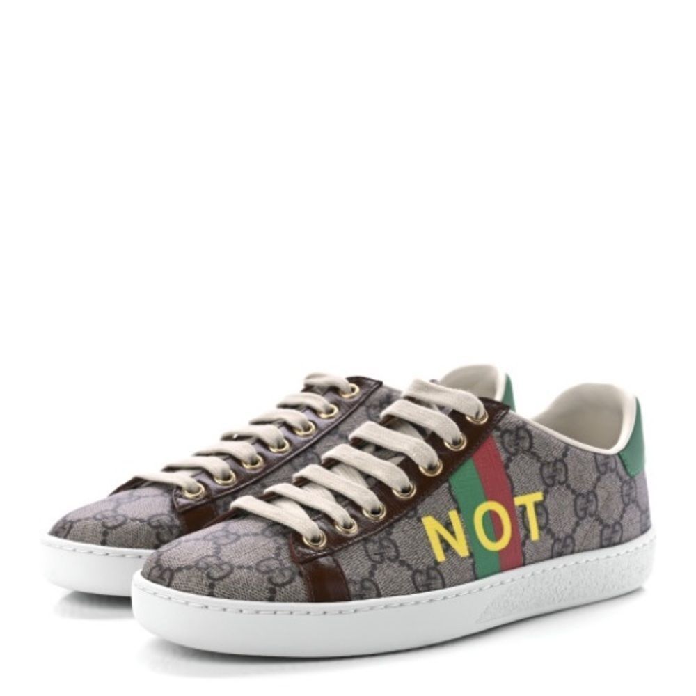Gucci GG Supreme Ace Sneakers Women Size 39 - Picture 3 of 6